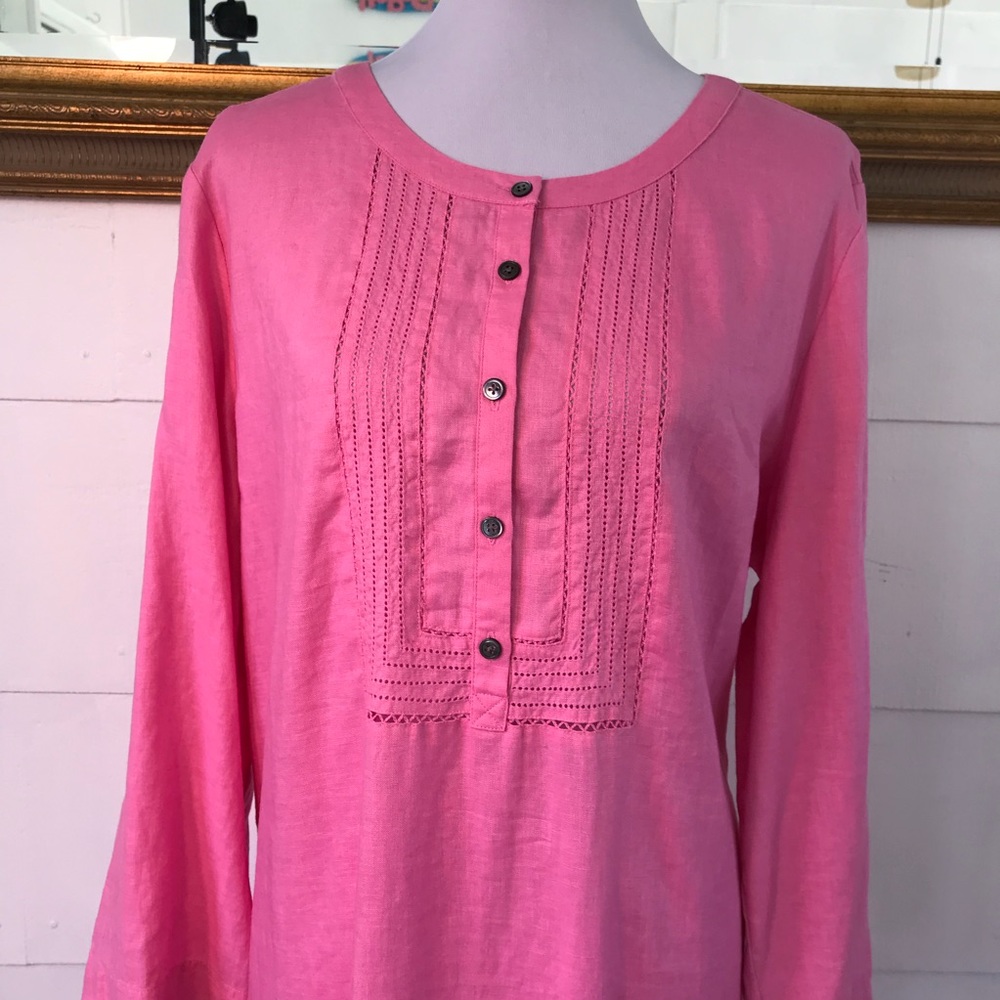 J. Jill Pink Midi Dress